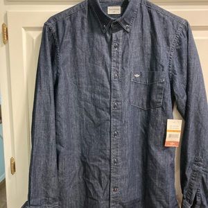NWT Dockers Denim Mens Shirt